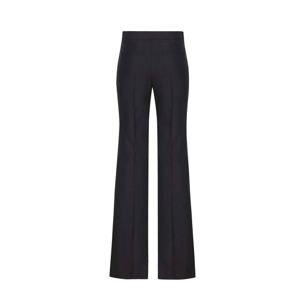 Chloé Gray Wool Casual Pants