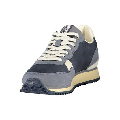 Napapijri Blue Polyurethane Men's Sneaker