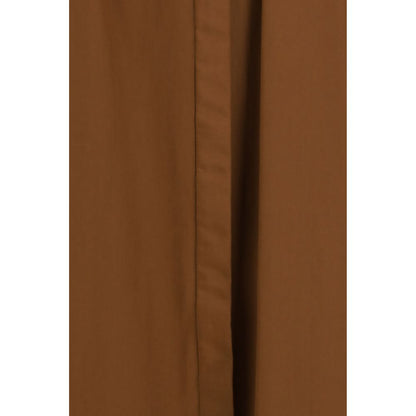 Max Mara Brown Cotton Casual Dress