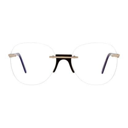 Andy Wolf Gold Metal & Plastic Glasses (Frames)