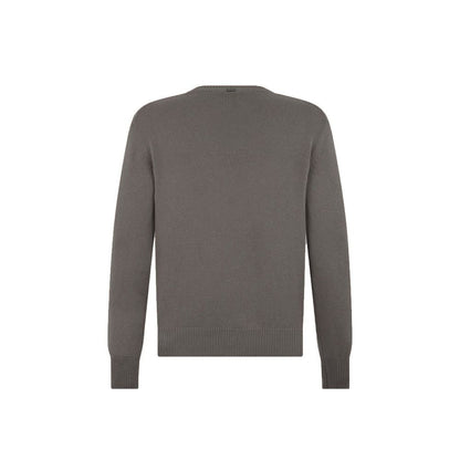 Herno Gray Cashmere Sweater