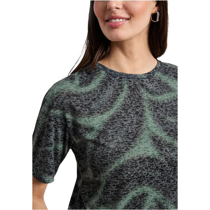 Street One Bicolor Polyester T-Shirt