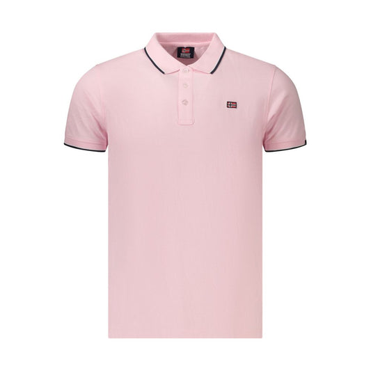 Norway 1963 Rosa Cotton Men's Polo