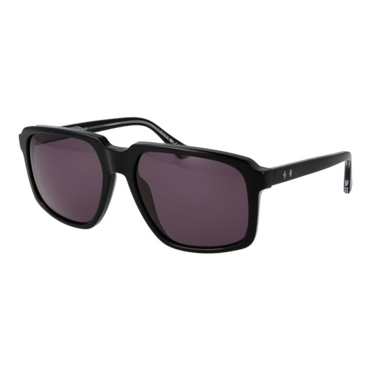 Web Black Acetate Sunglasses