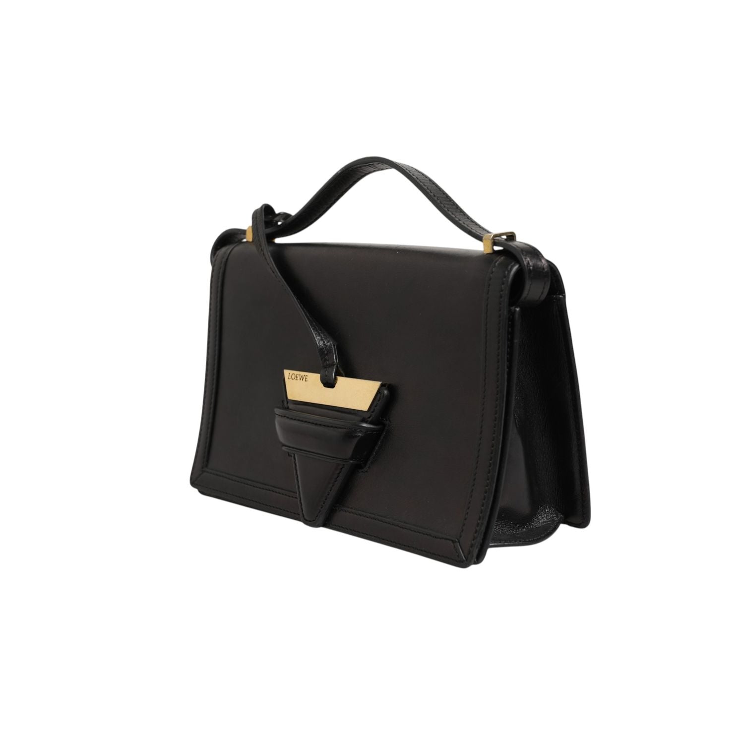 Loewe Barcelona Medium Leather Shoulder Bag