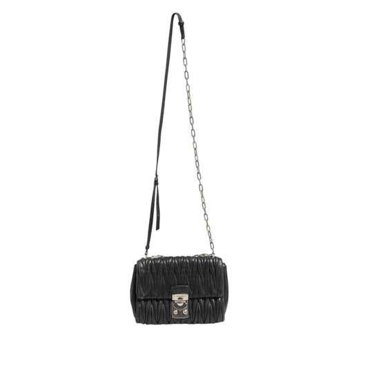 Miu Miu Confidential Matelasse Leather Flap Shoulder Bag