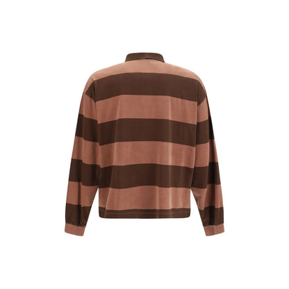 Represent Brown Cotton Polo Shirt