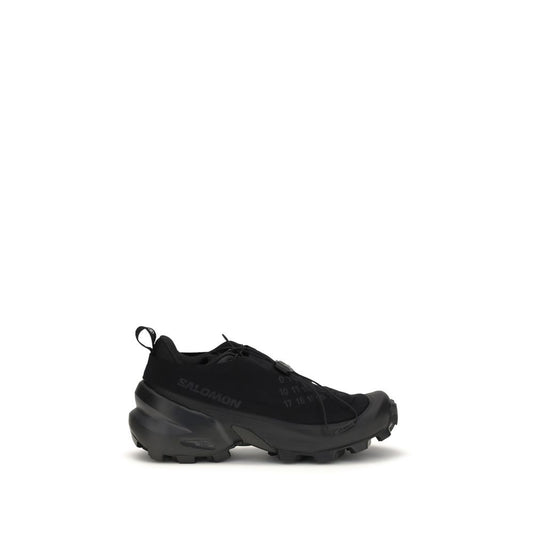 MM6 Black Nylon Athletic Sneakers
