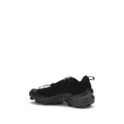 MM6 Black Polyester Athletic Sneakers