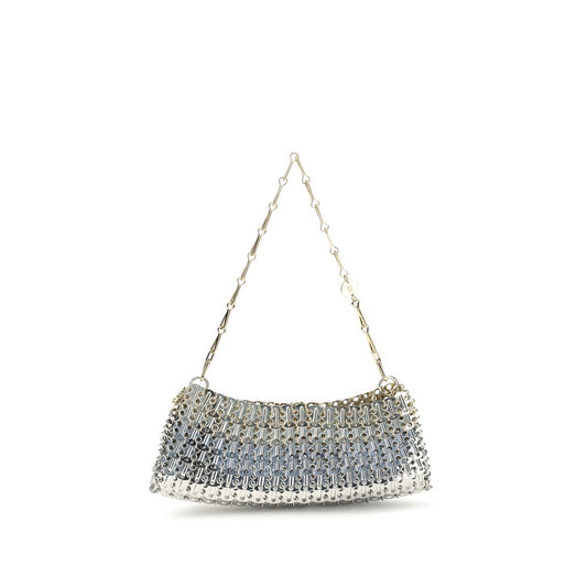 Rabanne Silver Brass Shoulder Bag