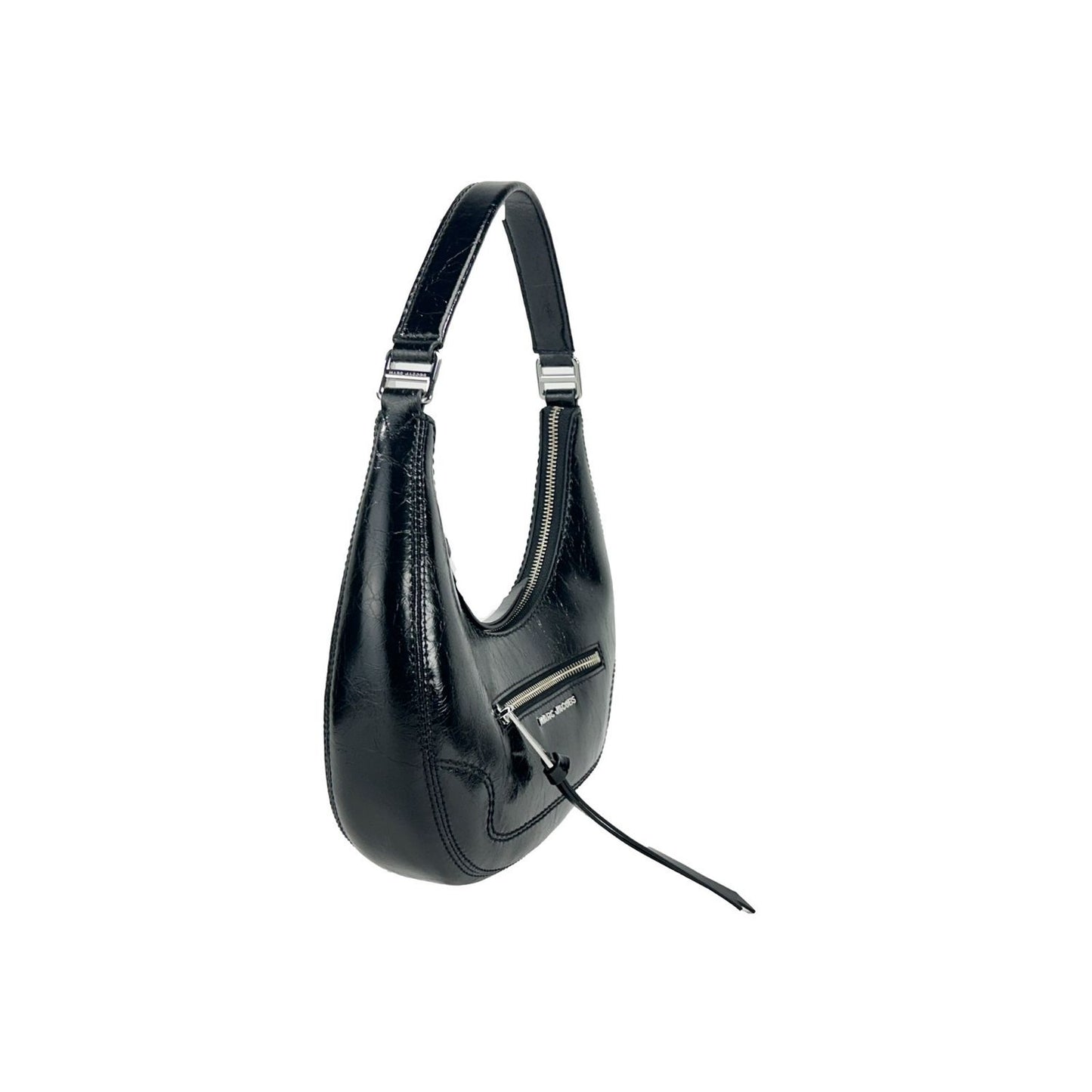 Marc Jacobs Cruiser Small Crescent Crinkle Leather Bag