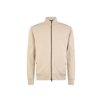 Herno Beige Cotton Sweatshirt