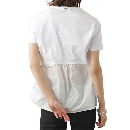 Herno White Cotton T-Shirt