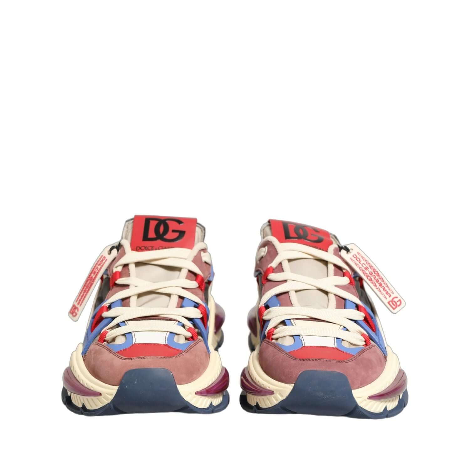 Dolce & Gabbana Multicolor Low Top Airmaster Sneakers Shoes