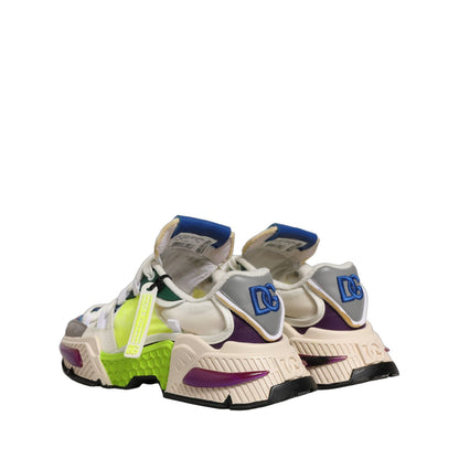 Dolce & Gabbana Multicolor Airmaster Low Top Sneaker Shoes