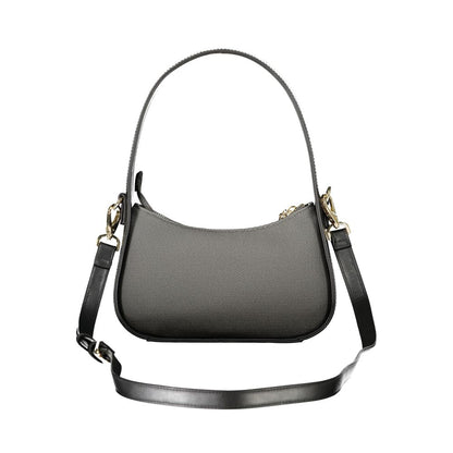 Mario Valentino Black Polyurethane Women's Bag