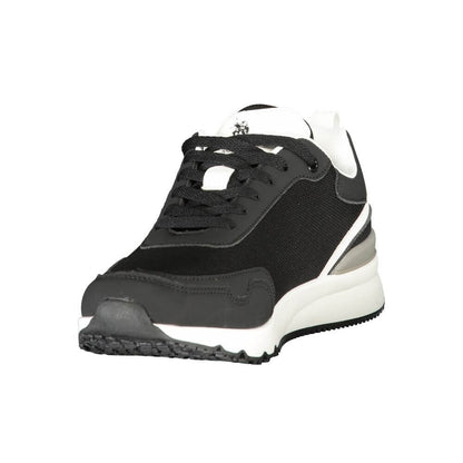 U.S. POLO ASSN. Black Polyester Men's Sneaker