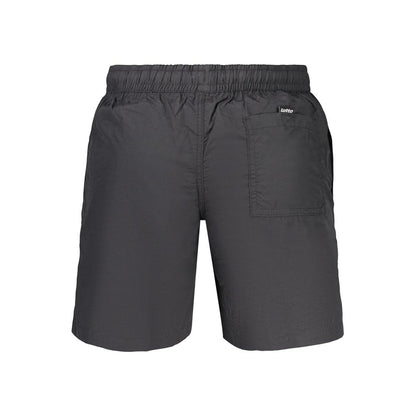 Lotto Black Polyamide Men's Swimwear