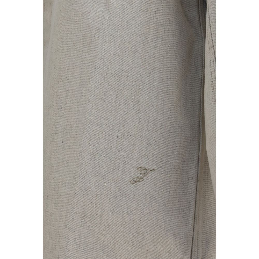 Jacquemus Beige Denim Shirt