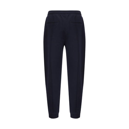 Brunello Cucinelli Blue Cotton Joggers (Workout Pants)