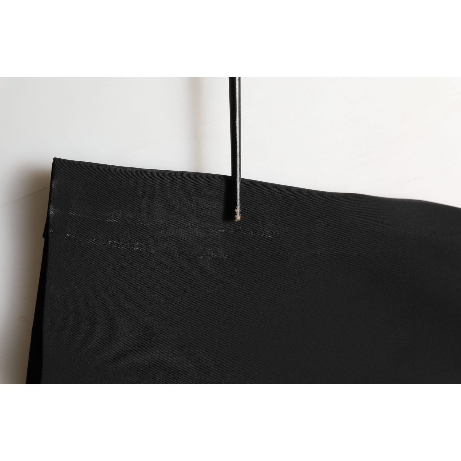 Dolce & Gabbana Black Single Breasted One Button Coat Blazer