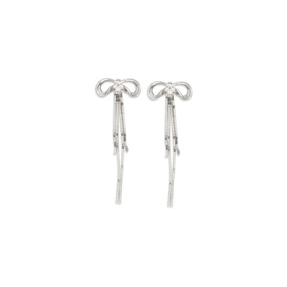 Self-Portrait Silver Brass Earrings