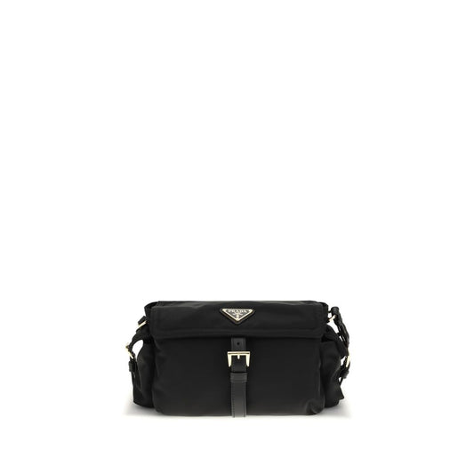 Prada Black Recycled Polyamide Shoulder Bag