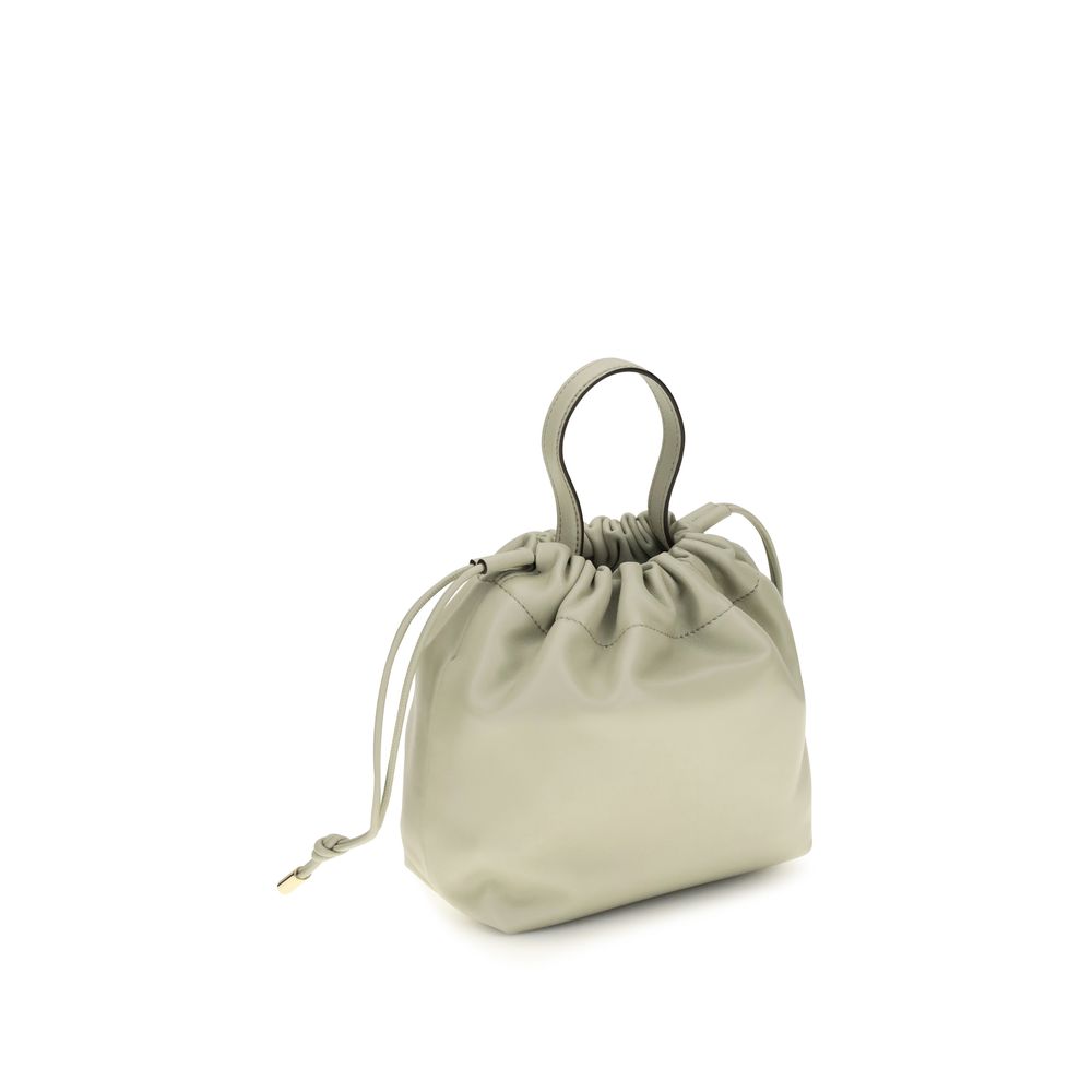 Chloé Gray Lamb Ovis Aries Shoulder Bag