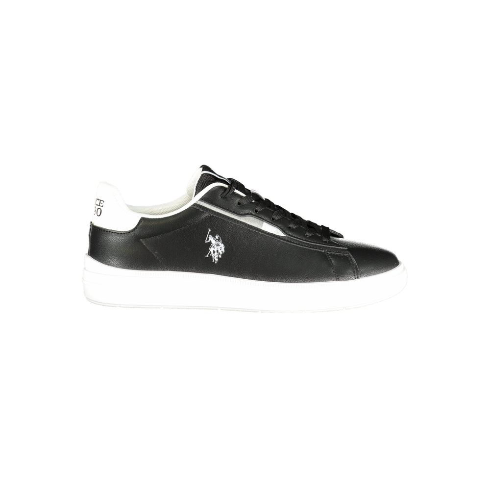 U.S. POLO ASSN. Black Polyester Men's Sneaker
