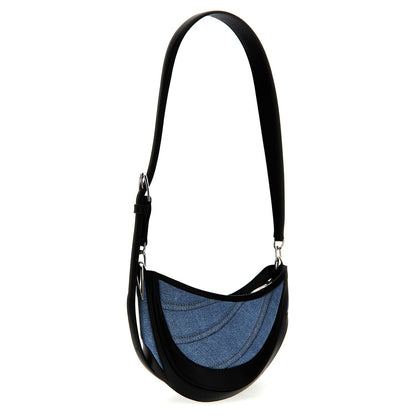 Mugler Multicolor Calfskin Shoulder Bag