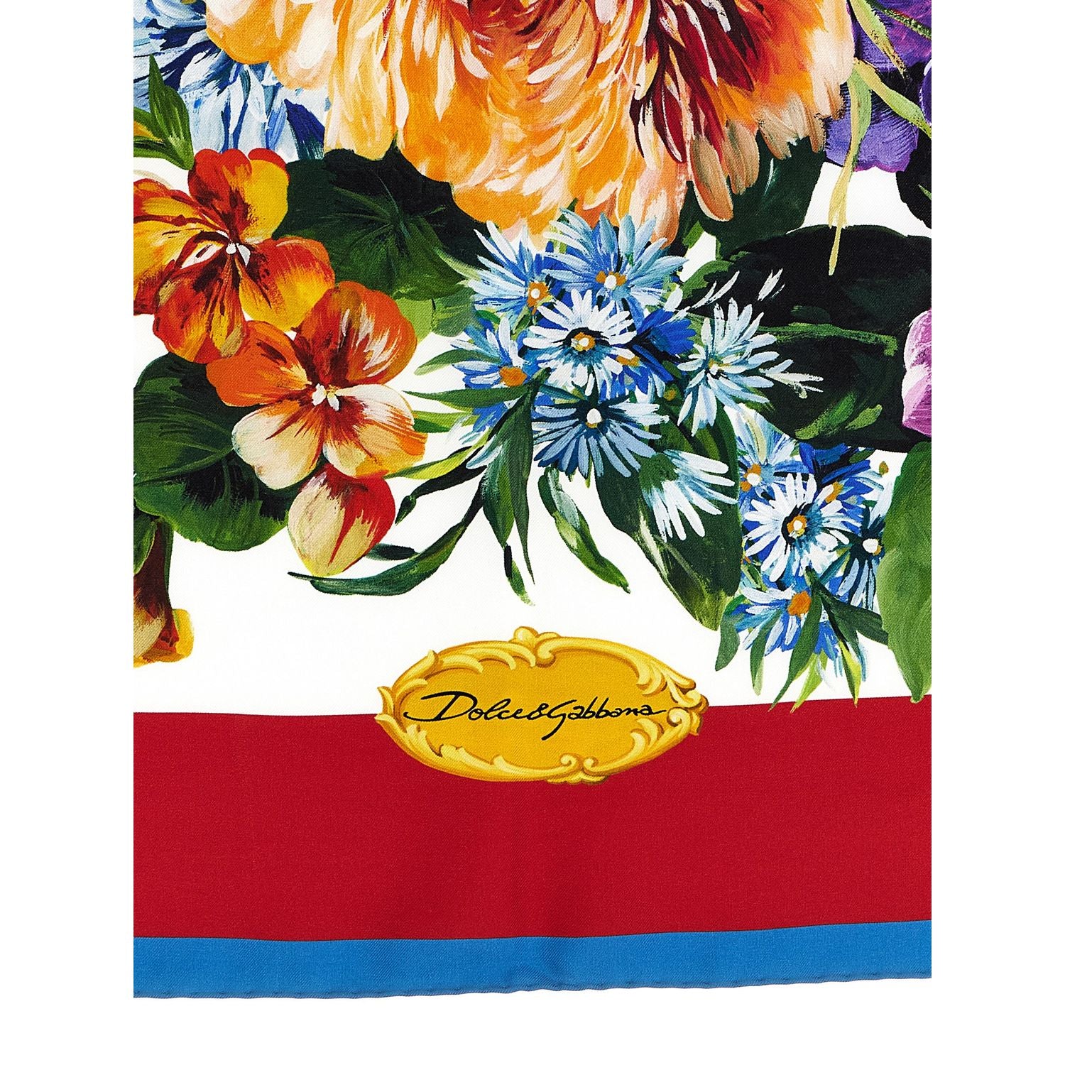 Dolce & Gabbana Multicolor Silk Foulard