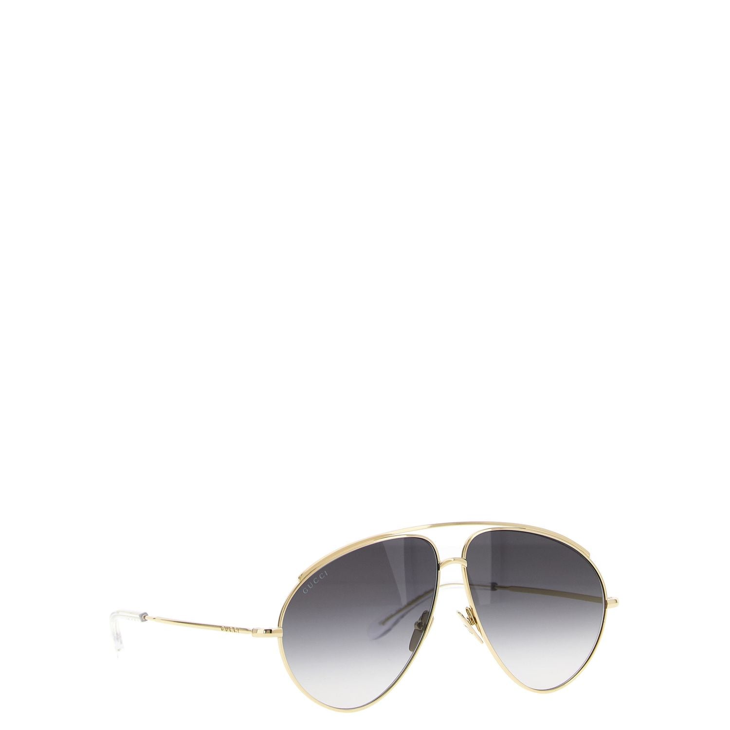 Gucci Gold Metal Sunglasses