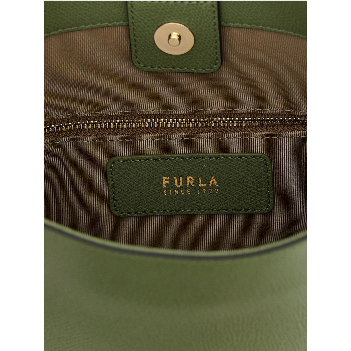 Furla Bicolor Calfskin Shoulder Bag
