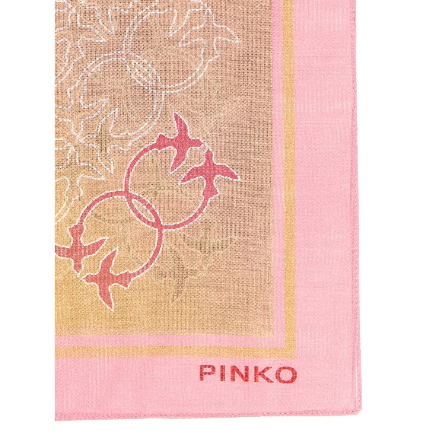 PINKO Multicolor Cotton Scarf