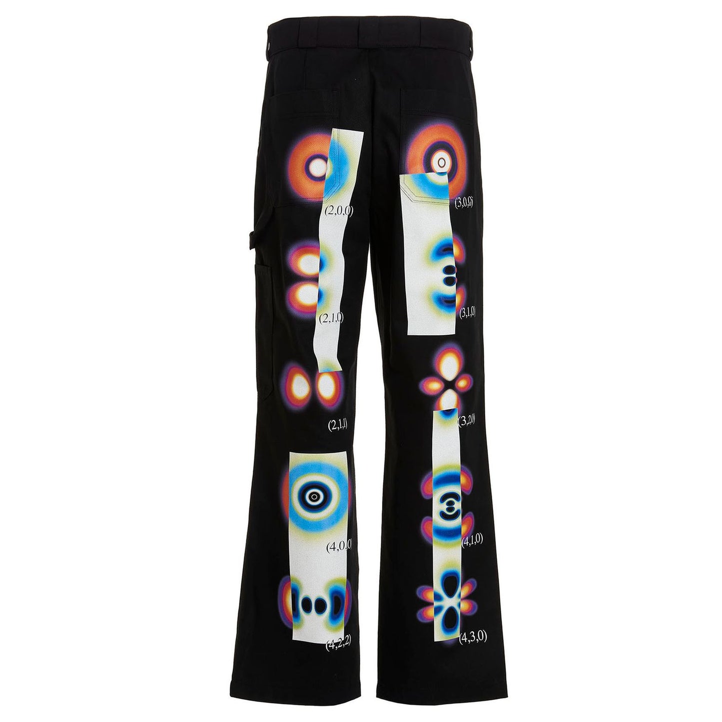 MSFTSrep Black Cotton Casual Pants