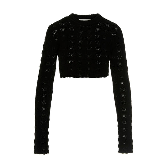 Sportmax Black Wool Cardigan