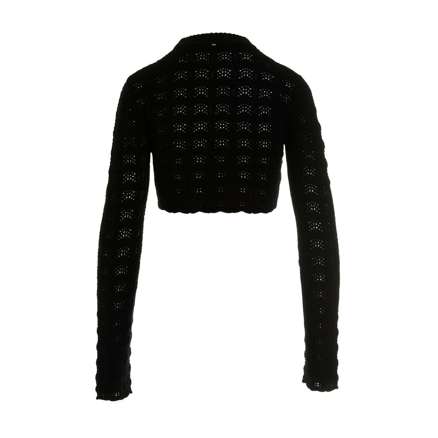 Sportmax Black Wool Cardigan