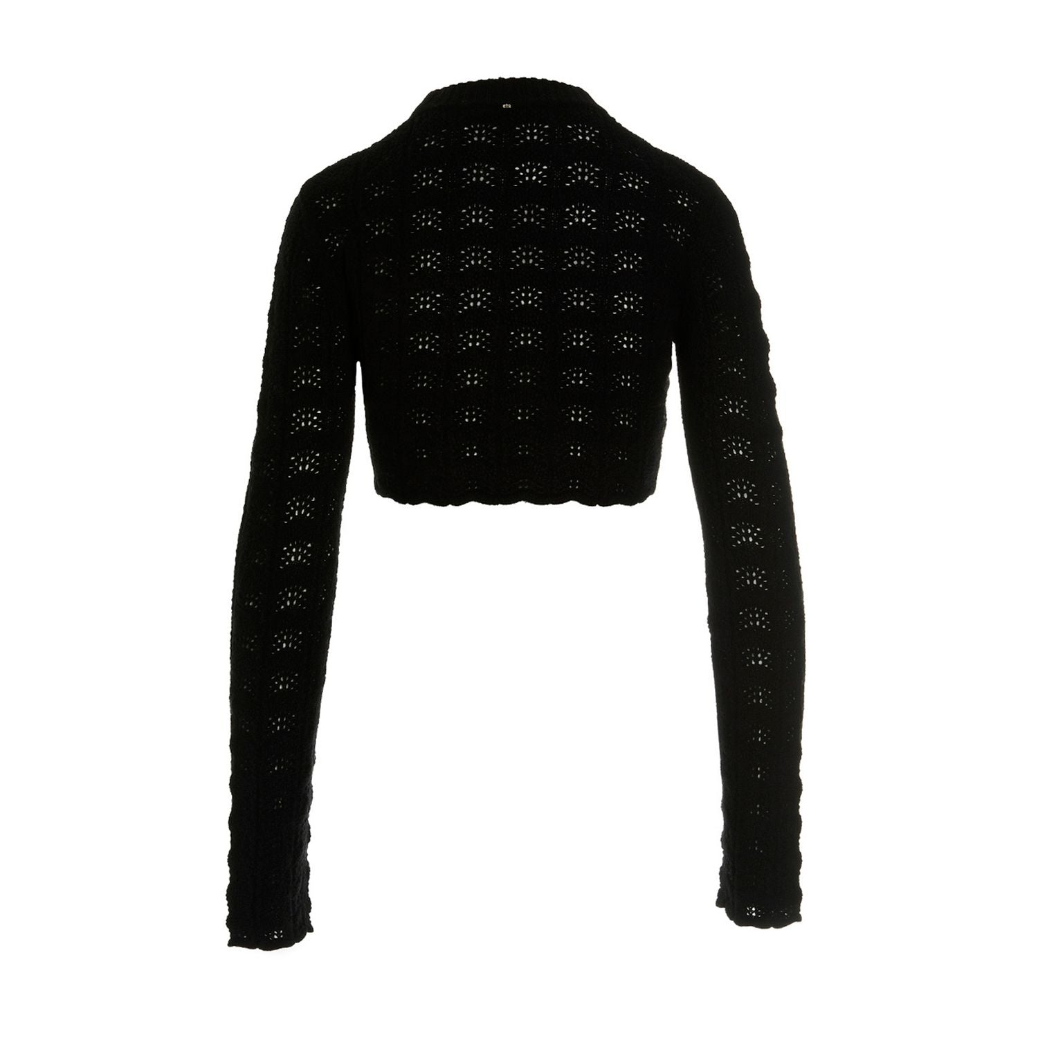 Sportmax Black Wool Cardigan