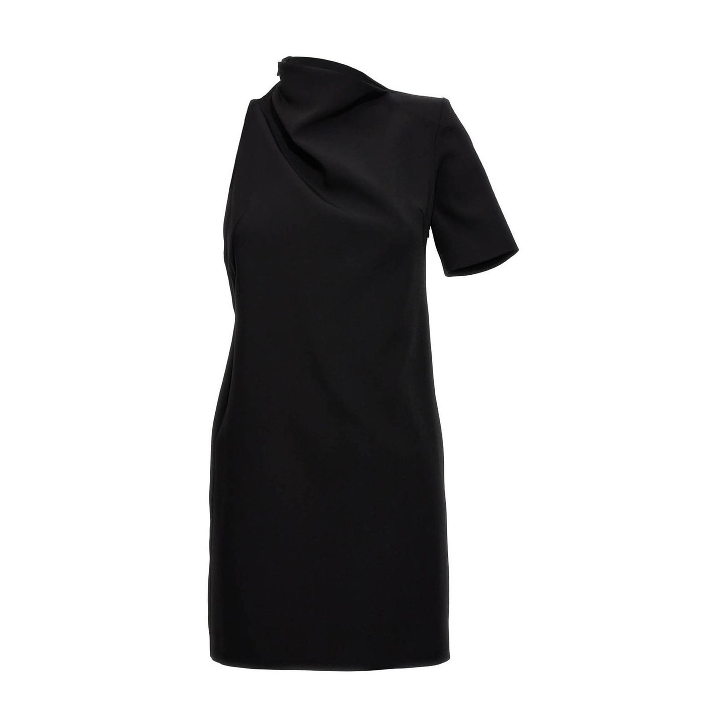 Sportmax Black Viscose Short Dress