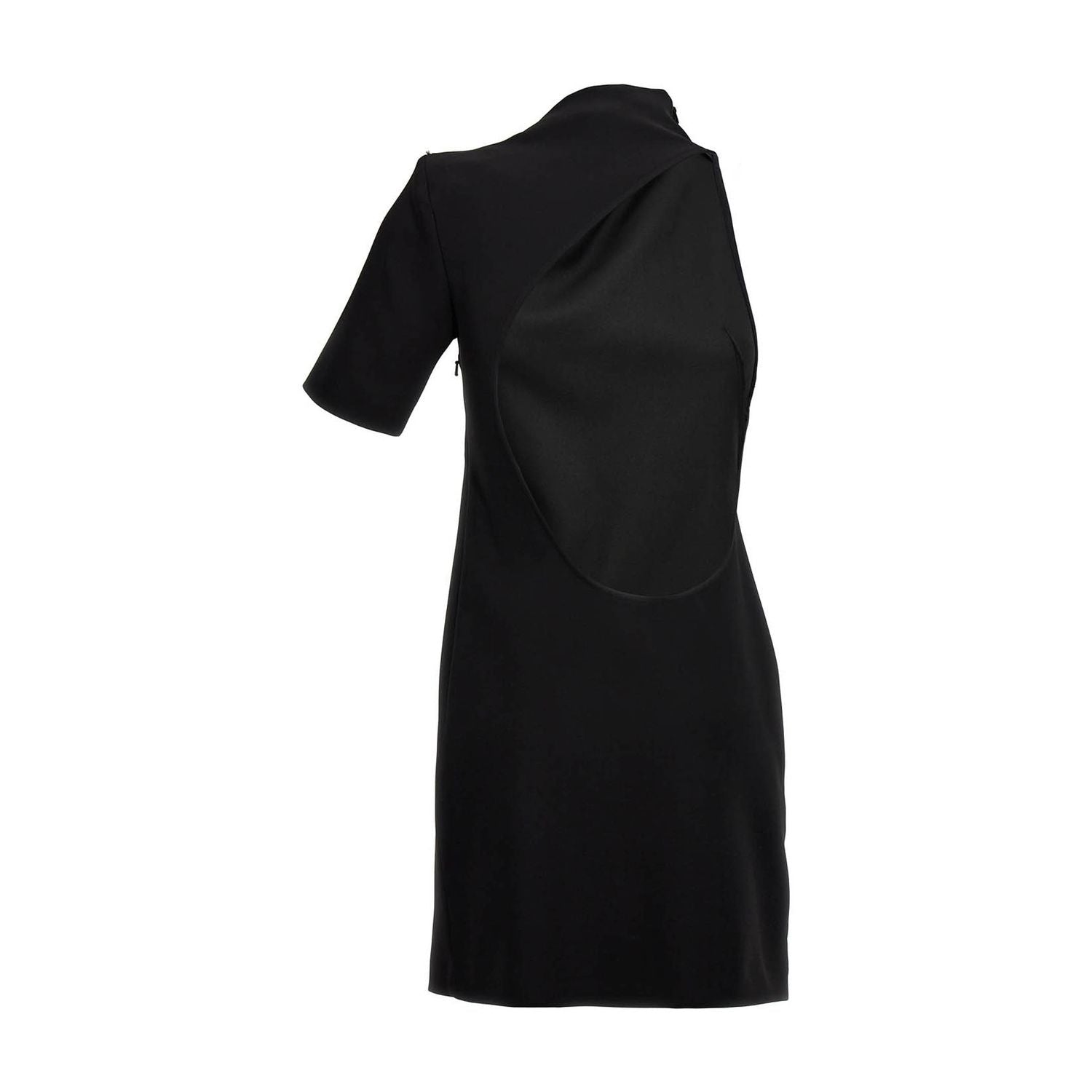 Sportmax Black Viscose Short Dress