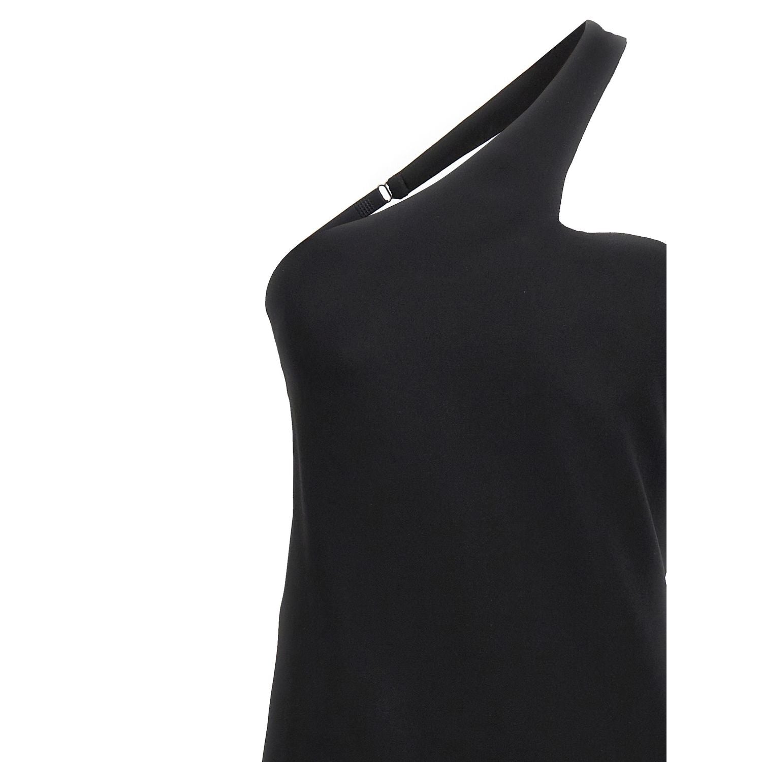 Sportmax Black Viscose Long Skirt