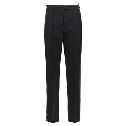 Nensi Dojaka Black Virgin Wool Pants