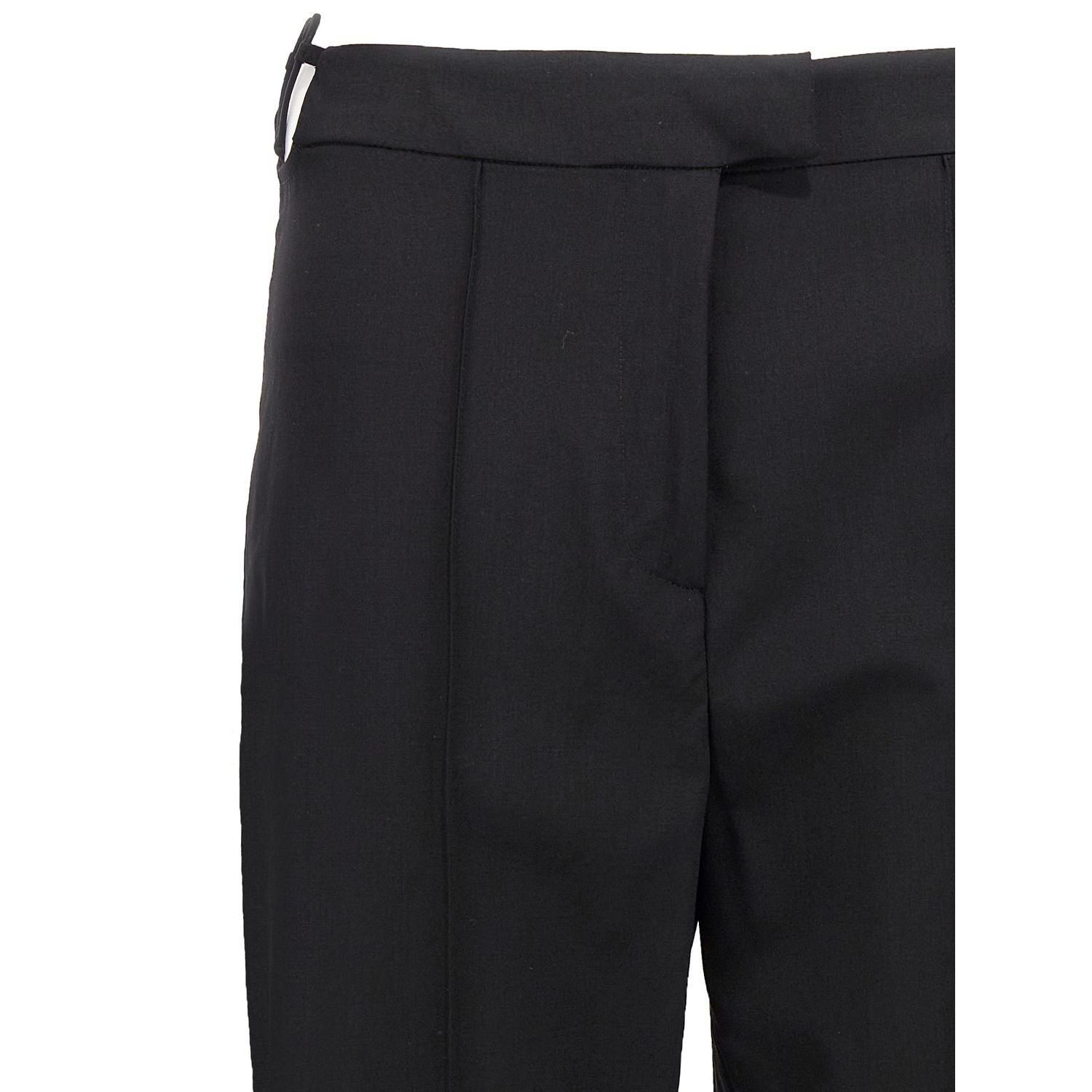 Nensi Dojaka Black Virgin Wool Pants