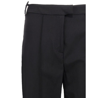 Nensi Dojaka Black Virgin Wool Pants