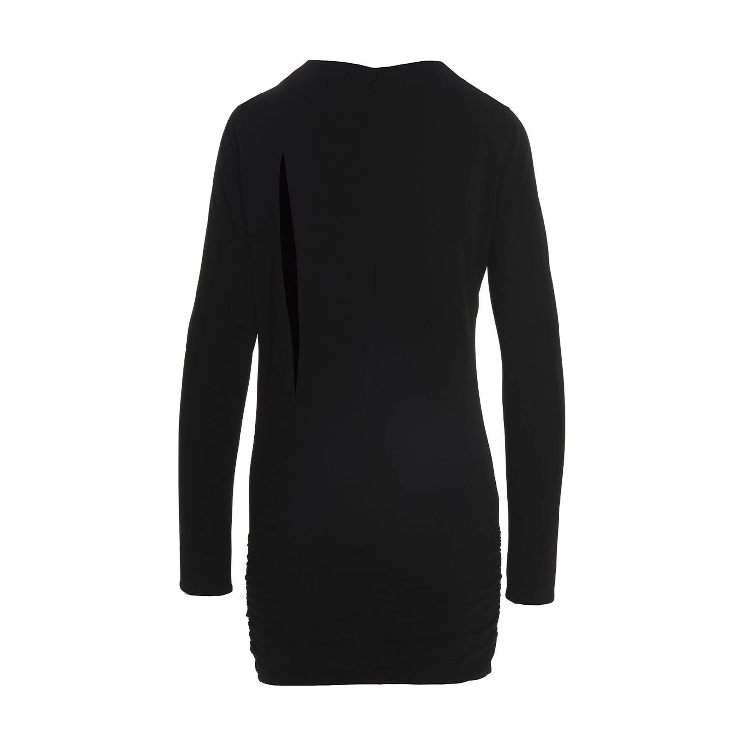 Versace Black Viscose Short Dress