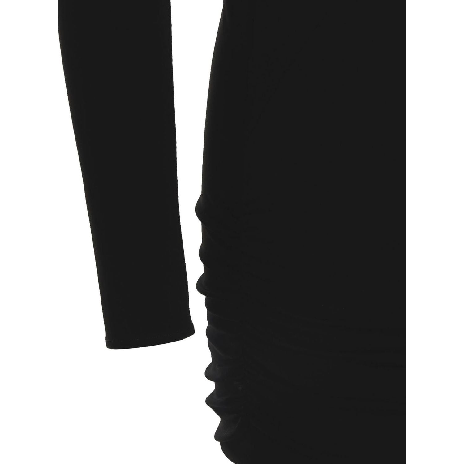 Versace Black Viscose Short Dress
