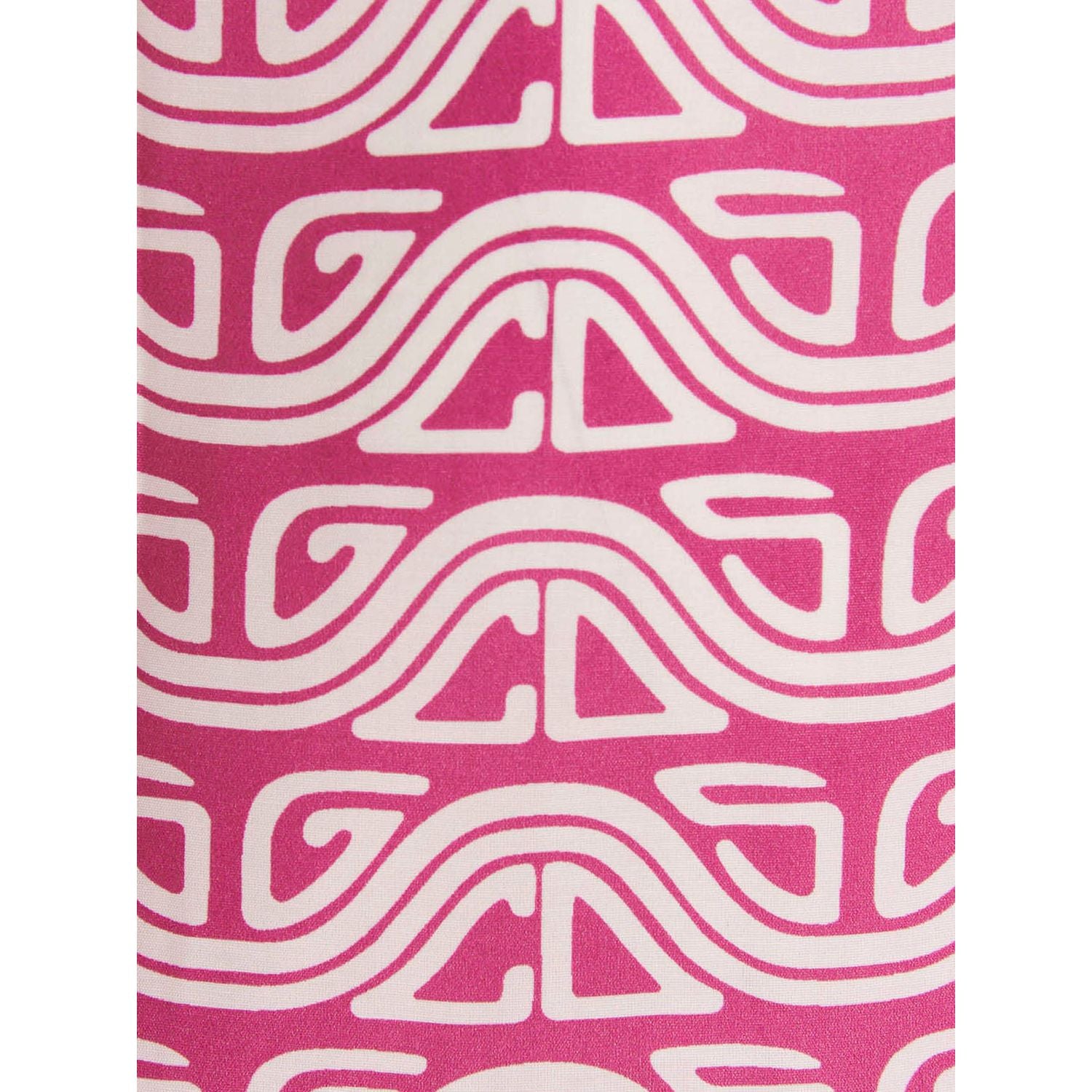 GCDS Fuchsia Viscose Blouse