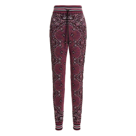 Amiri Purple Cotton Joggers (Workout Pants)