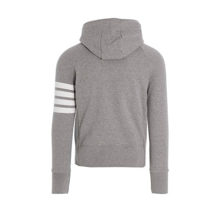 Thom Browne Gray Cotton Sweatshirt