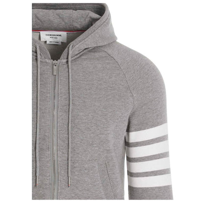 Thom Browne Gray Cotton Sweatshirt